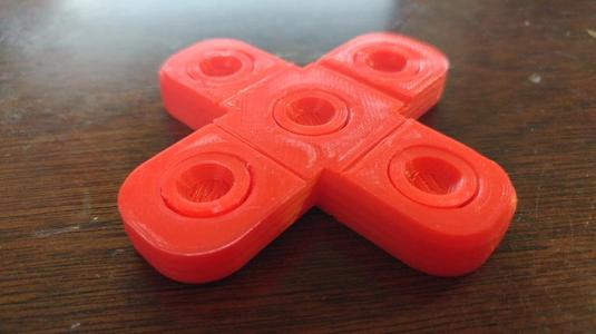 Fidget Spinner (Just print and spin, no assembly required) 