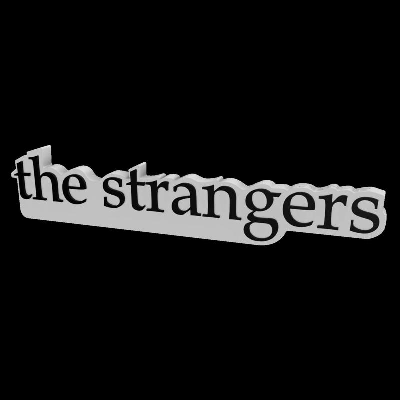 3D MULTICOLOR LOGO/SIGN - The Strangers