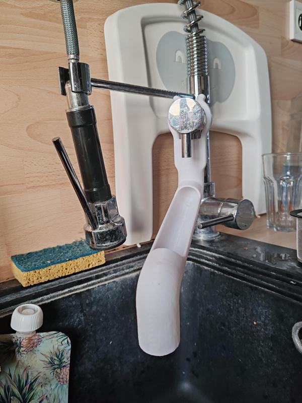 Delinia" kitchen faucet extension
