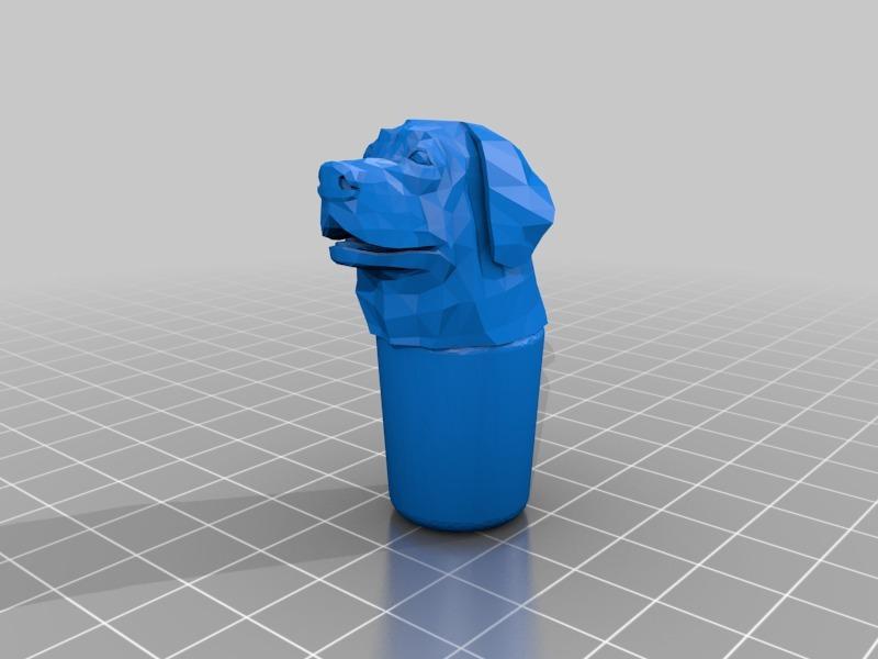 Dog Head Wine Stopper