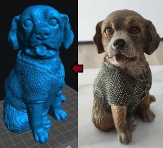 Dog sculpture / Dog sculpture