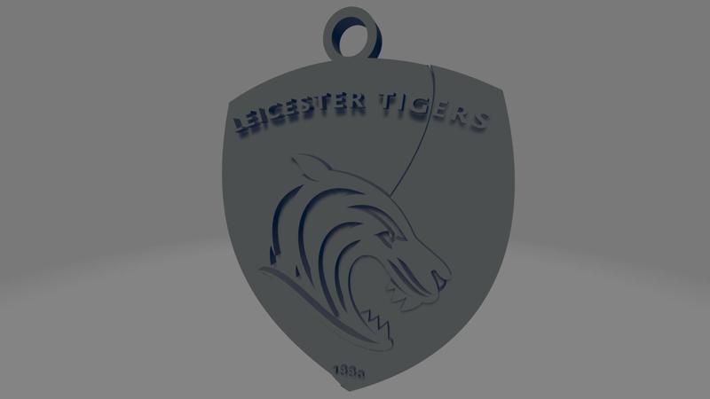 Leicester Tigers Keychain