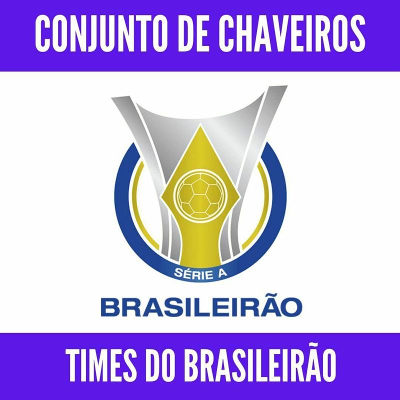 Times do Brasileirao - Conjunto de chaveiros