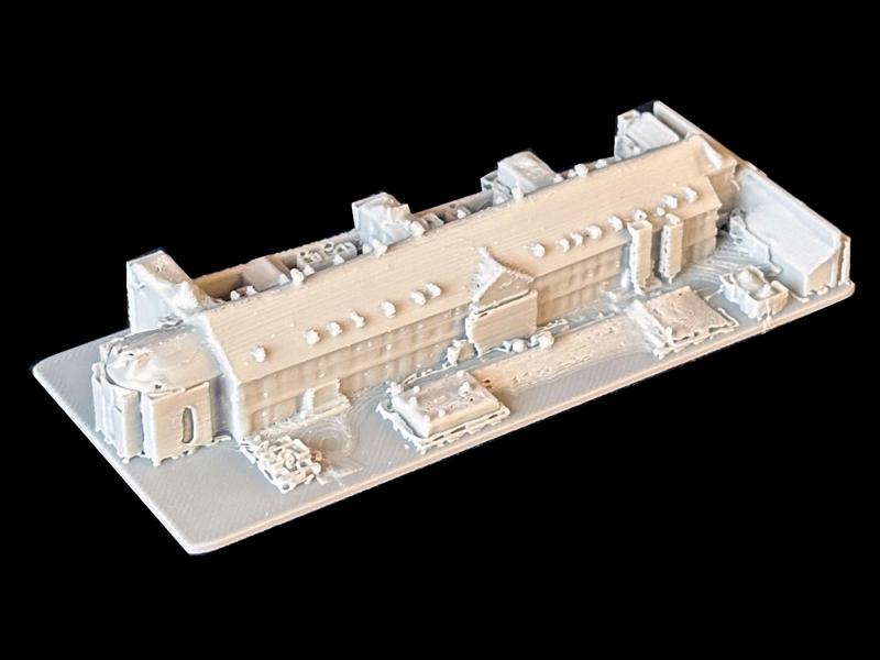 Project 1725: 3D model of the Bourgeois Hospital
