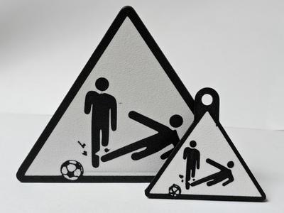 Soccer Tackle Trophy (Best Defender)