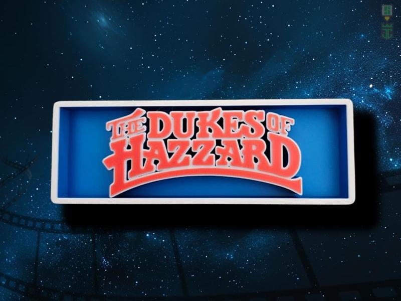 Duke Of Hazard Film Cinema Room Sign Logo