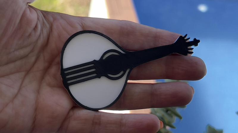 Portuguese Guitar Magnet