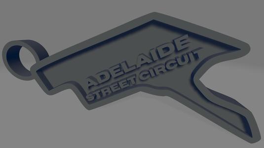 Adelaide Street Circuit keychain