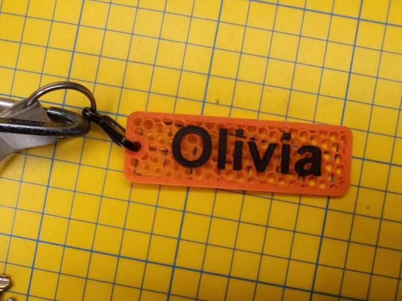 Nametag Olivia