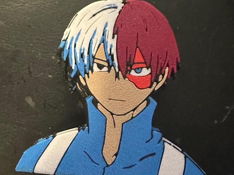 Shoto Todoroki (My Hero Academia) Keychain