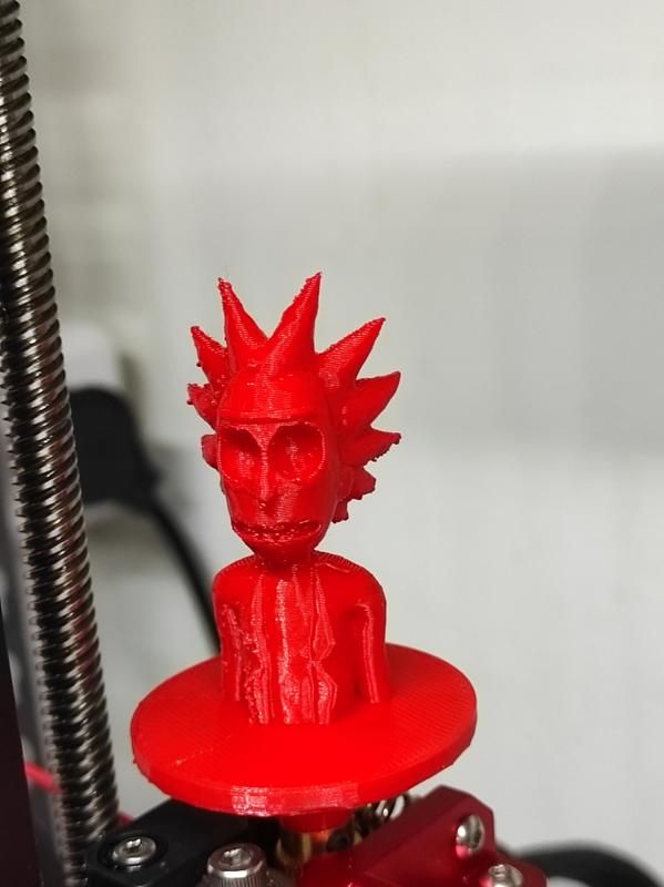 Rick Sanchez extruder knob for various Ender printer models