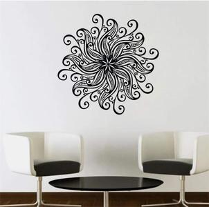 Flower Wall Stickers Decor