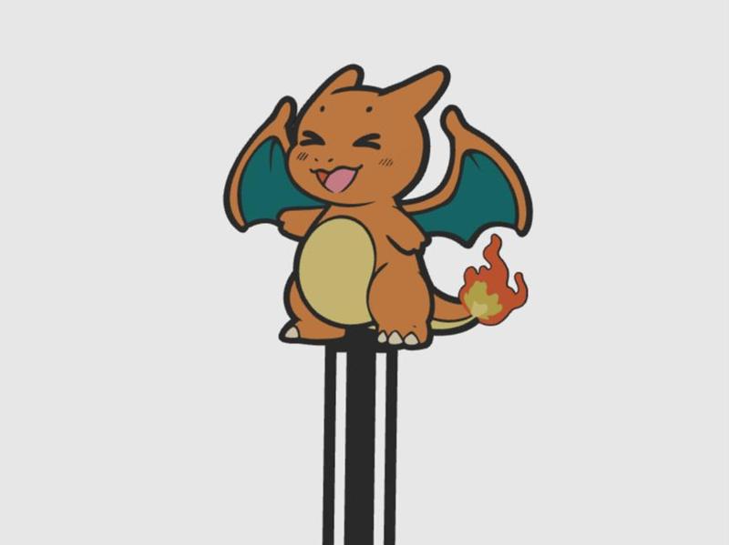 BookMark Charizard Pokemon Cute Kawaii
