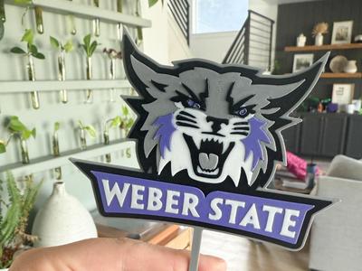 Weber Wildcats Topper | AMS File Only