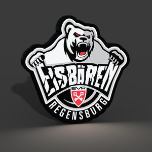 Eisbaren Regensburg Ice Hockey Lightbox LED Lamp