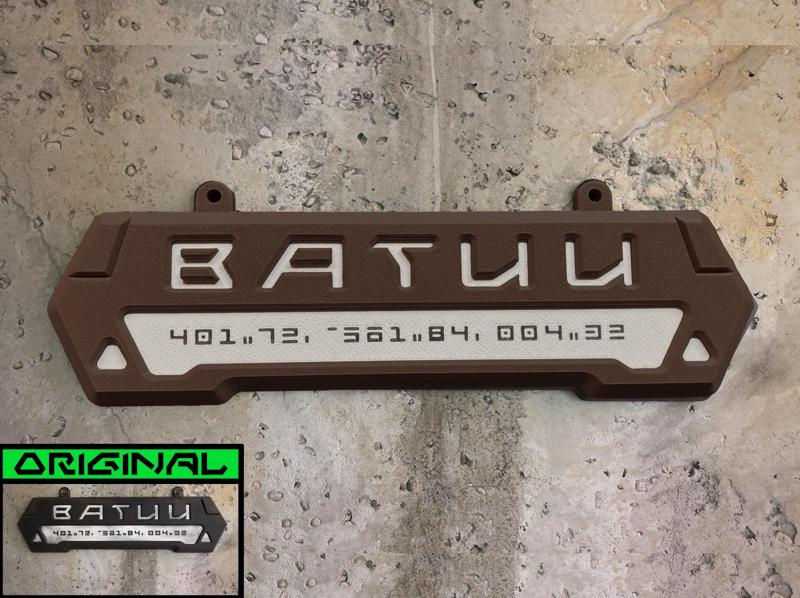 Batuu Sign -Star Wars Galaxy's Edge