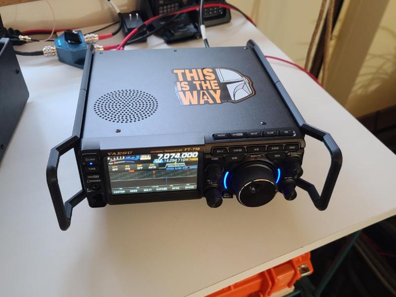 Yaesu FT-710 Medium Duty Side Rails (A1 Mini)