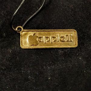 Apple II pendants and pins