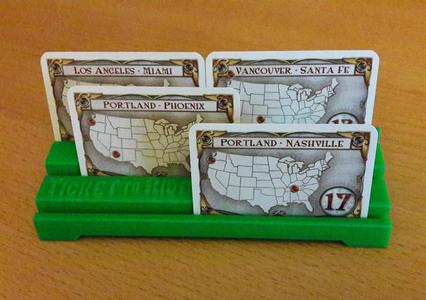 Ticket to ride objectif card holder v2