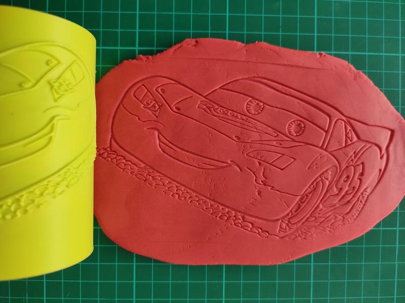 3x Disney Cars Play-Doh Rollers