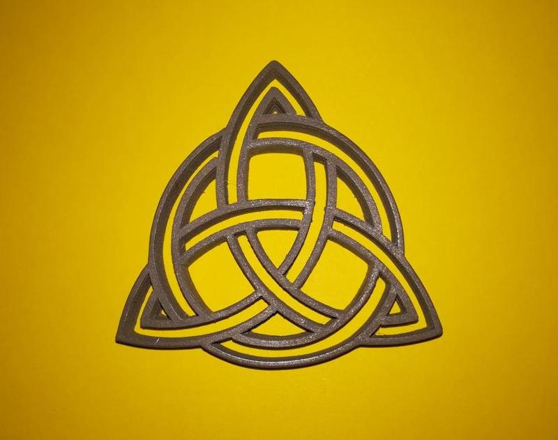 Celtic node 3D, coffee/tea pad