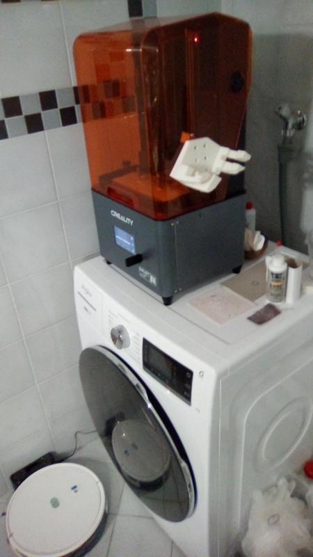 resin holder for halot mage