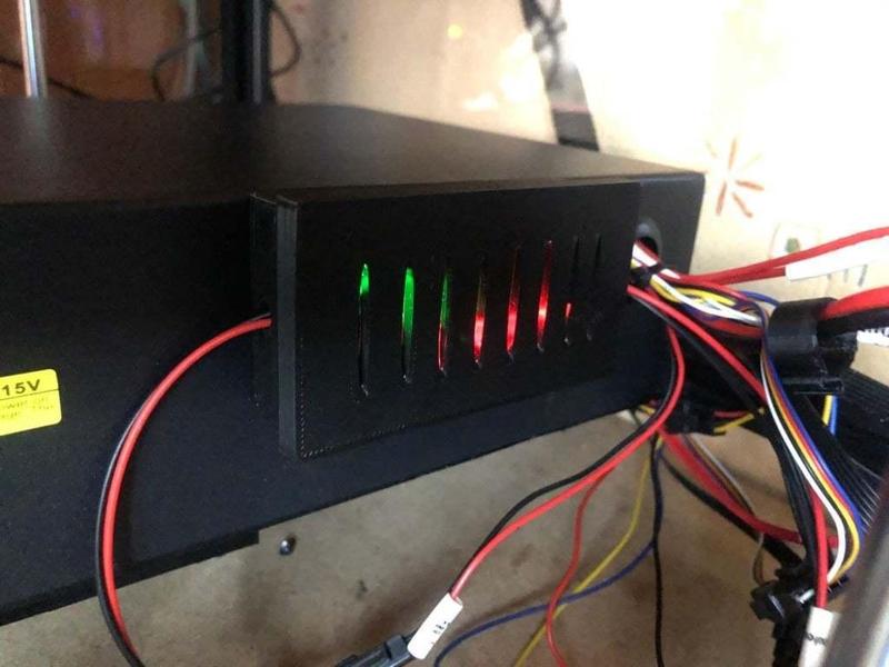 Box for an adjustable feed-down module