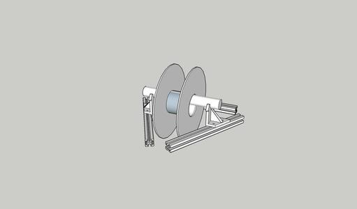 Flsun Delta Kossel spool holder