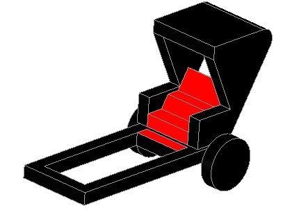 japanese rickshaw 1/200