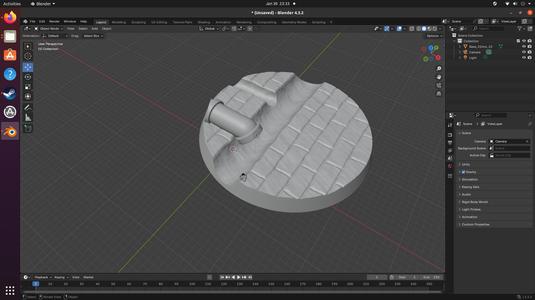 Sewer Base 32mm Hollow Bottom