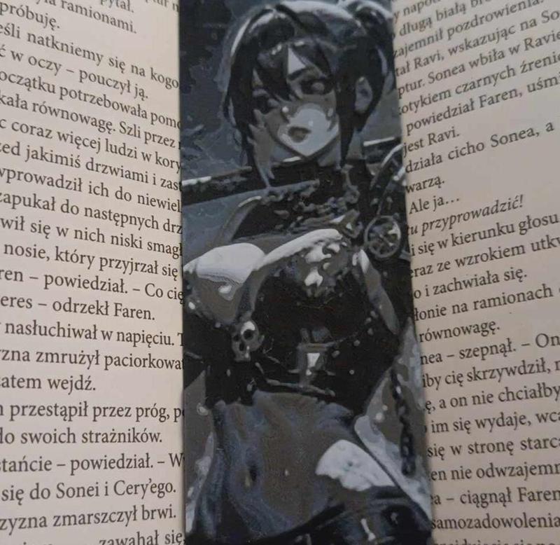 Anime Bookmark v2- Hueforge 150x50