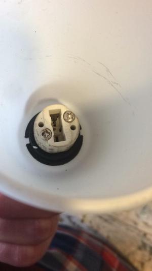 lamp shade holding nut