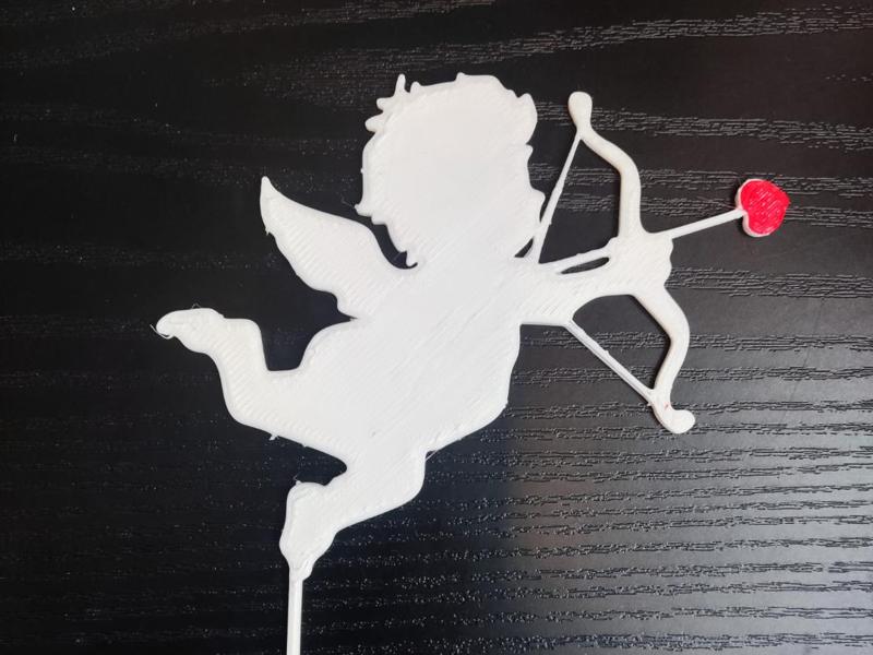 Amor - cake/flower topper 