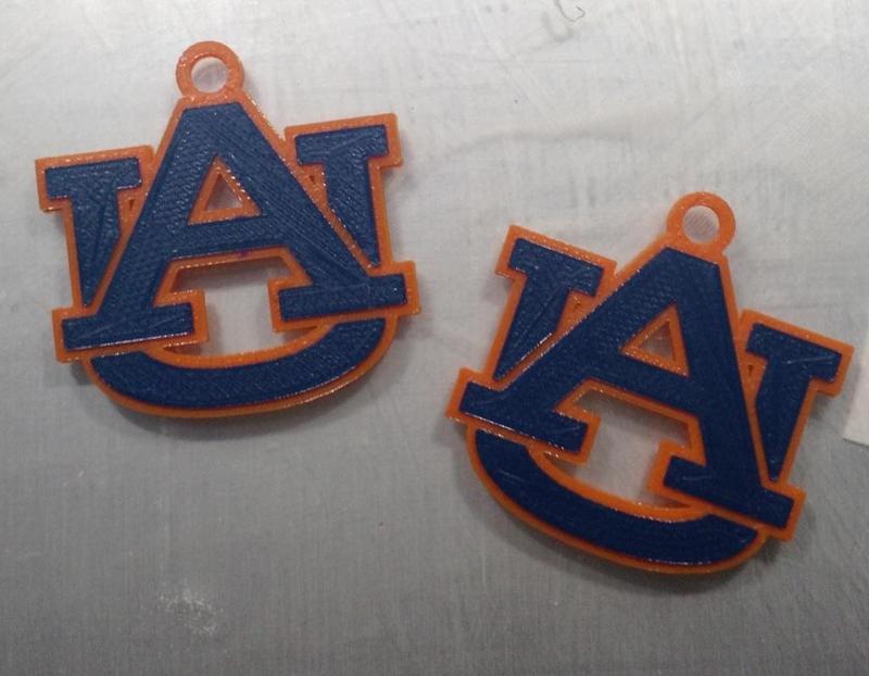 Auburn Keychain