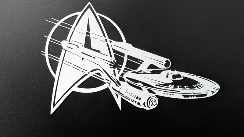 Star Trek Enterprise NCC-1701 PC case art