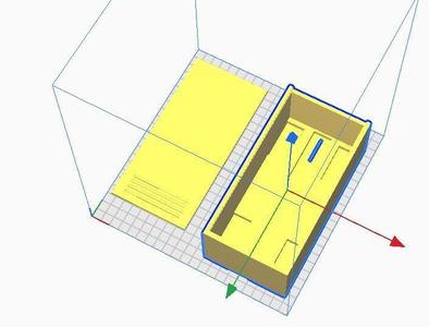 BOX TO STORE SLOT CARS 1/24