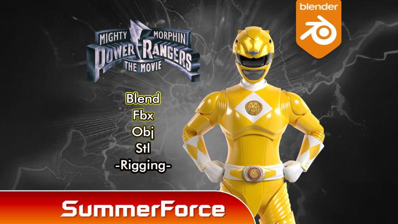 Yellow Ranger - Mighty Morphin Power Rangers The Movie