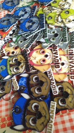 PAW PATROL KEYCHAINS