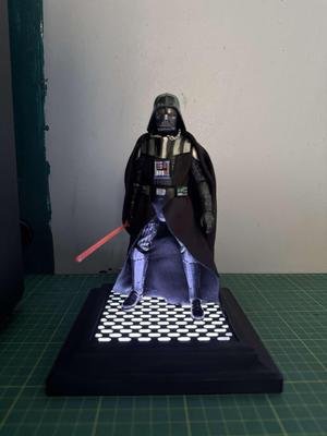 LED powered display base