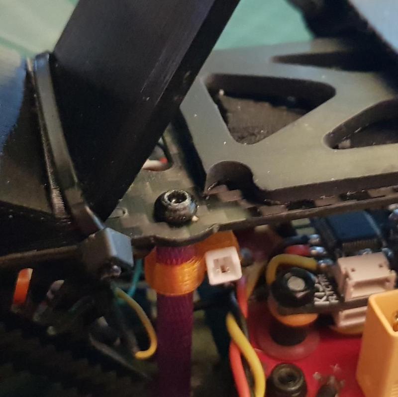 Runcam OSD wire extender connector support 5mm - Lite vers.