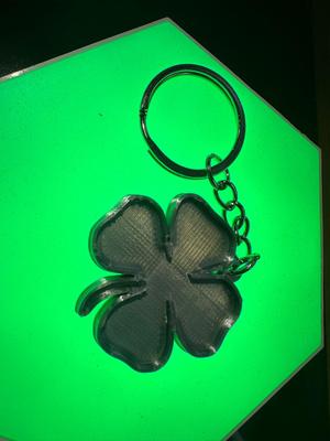 4-LEAF CLOVER KEYCHAIN