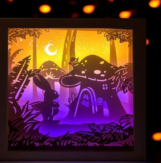 Rabbit's house lightbox