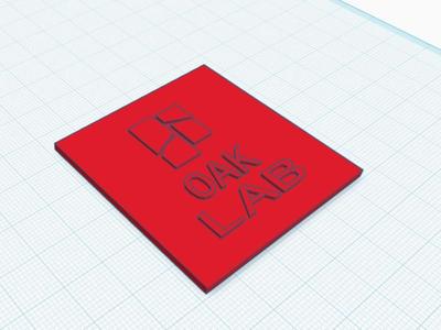 Oak Lab (knock-off Bambu lab logo)