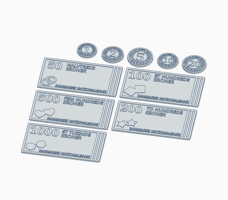 Danish kroner for games