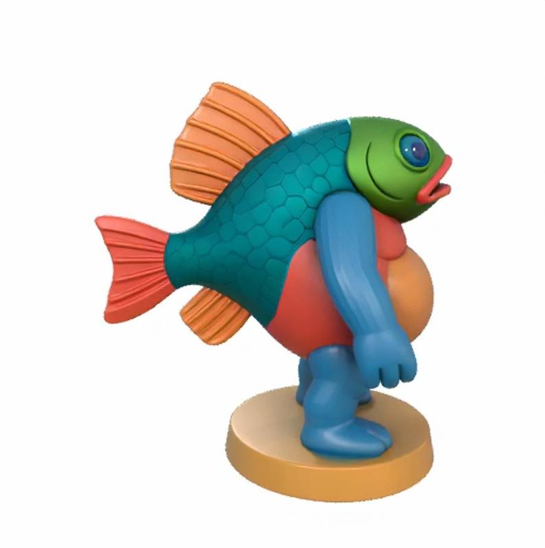 Fishman Dadbod - Aquatic Legend in Retirement