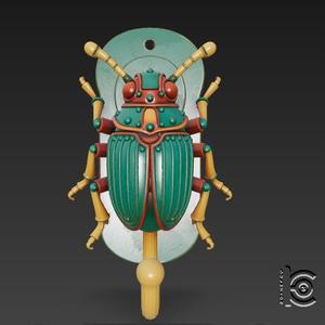 Ironcarab Hook - Armored Bug Sentinel STL