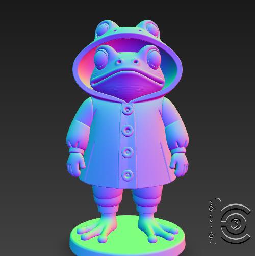 Frog Kid - Rainy Day Companion