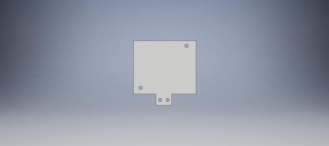 Anet A6 cooling fan holder