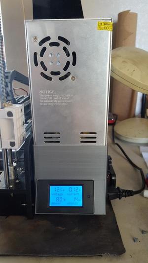 Anet A8 12V30A Power Supply Cover with LCD Power Meter