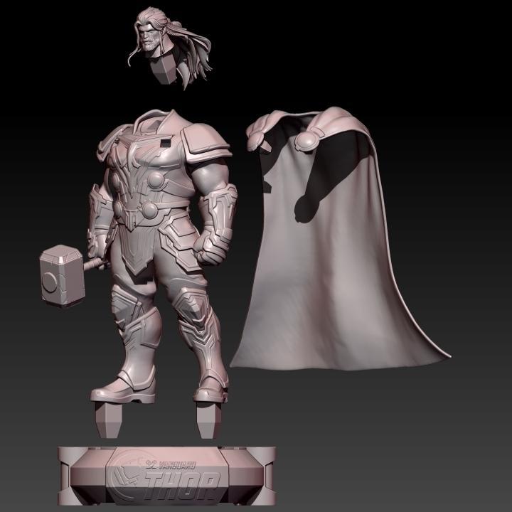 Thor: Love and Thunder (Marvel Comics) | CARTOON FIGURE | MARVEL UNIVERSE | MARVEL RIVALS